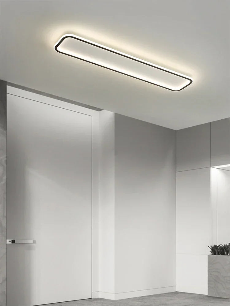 lustre moderne à leds avec télécommande et lumière variable - vue 2 sur 11