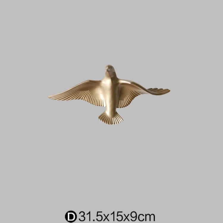 décoration murale créative mouette oiseau pour intérieur - vue 22 sur 36