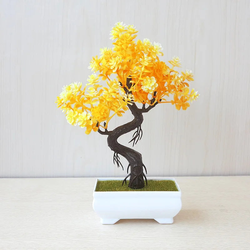 plantes artificielles décoratives bonsaï en pot pour jardin zen - vue 10 sur 25