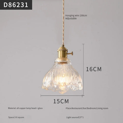 suspension moderne en laiton et verre pour intérieur - vue 28 sur 30