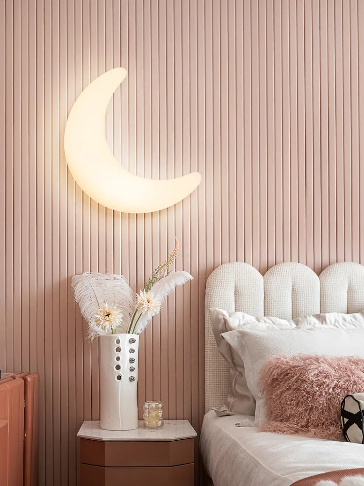 applique murale led en croissant d'intérieur simple - vue 2 sur 8
