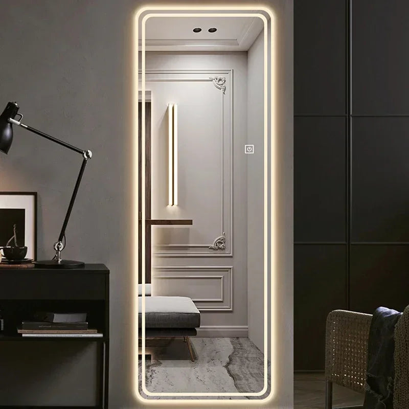 Ruomeng Miroir mural rectangulaire en cristal avec diamant écrasé pour décoration d'intérieur - Miroir accent pour salle de bain, entrée et chambre à coucher, 40,6 cm x 50,8 cm Ruomeng Miroir mural rectangulaire en cristal avec diamant écrasé pour décoration d'intérieur - Miroir accent pour salle de bain, entrée et chambre à coucher, 40,6 cm x 50,8 cm