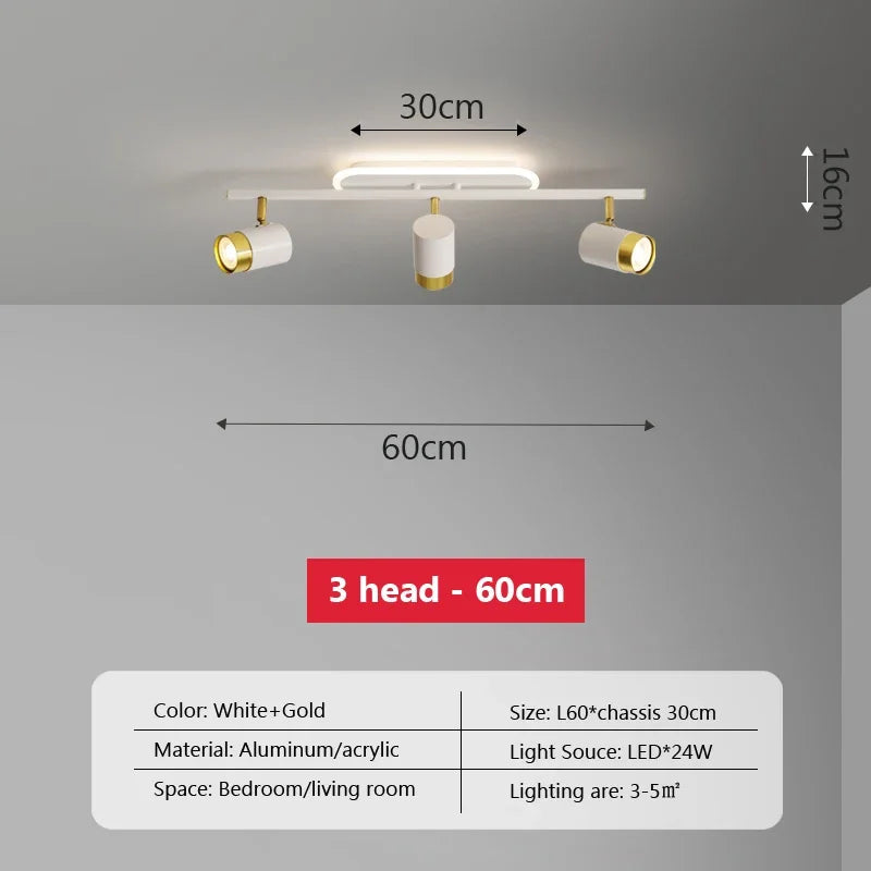 plafonnier led moderne à bande lumineuse décorative pour intérieur - vue 19 sur 21