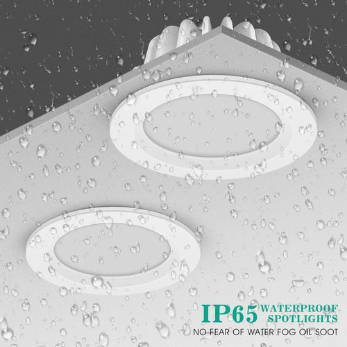 spot led encastré étanche pour extérieur et salle de bain - vue 5 sur 6