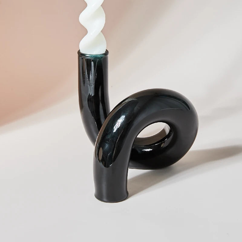 vases en verre bougeoirs décoratifs pour mariage et événements - vue 12 sur 14