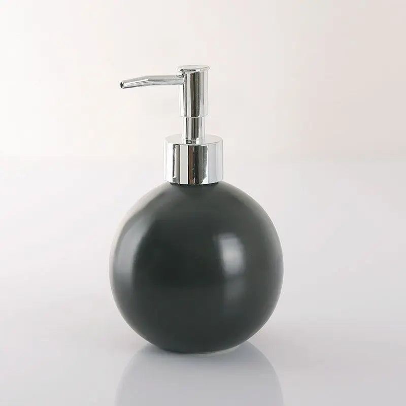 bouteille de gel douche et savon pour les mains accessoires de salle de bain