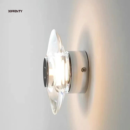 applique murale led en cristal pour décoration intérieure élégante - vue 2 sur 6