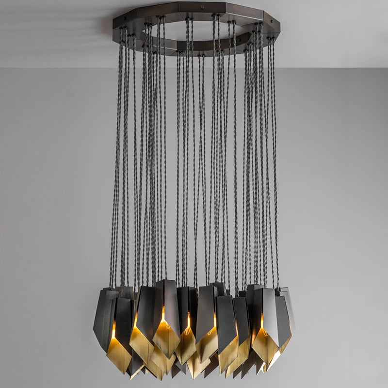 lustre créatif de personnalité design nordique lumière italienne éclairage de luxe - vue 3 sur 6