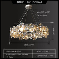 lustre en cristal k9 moderne pour décoration intérieure élégante