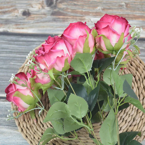 bouquet de pivoines artificielles pour décoration élégante et moderne - vue 5 sur 13