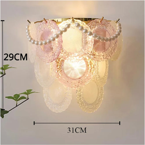 applique murale en verre à led pour décoration moderne intérieure - vue 15 sur 15