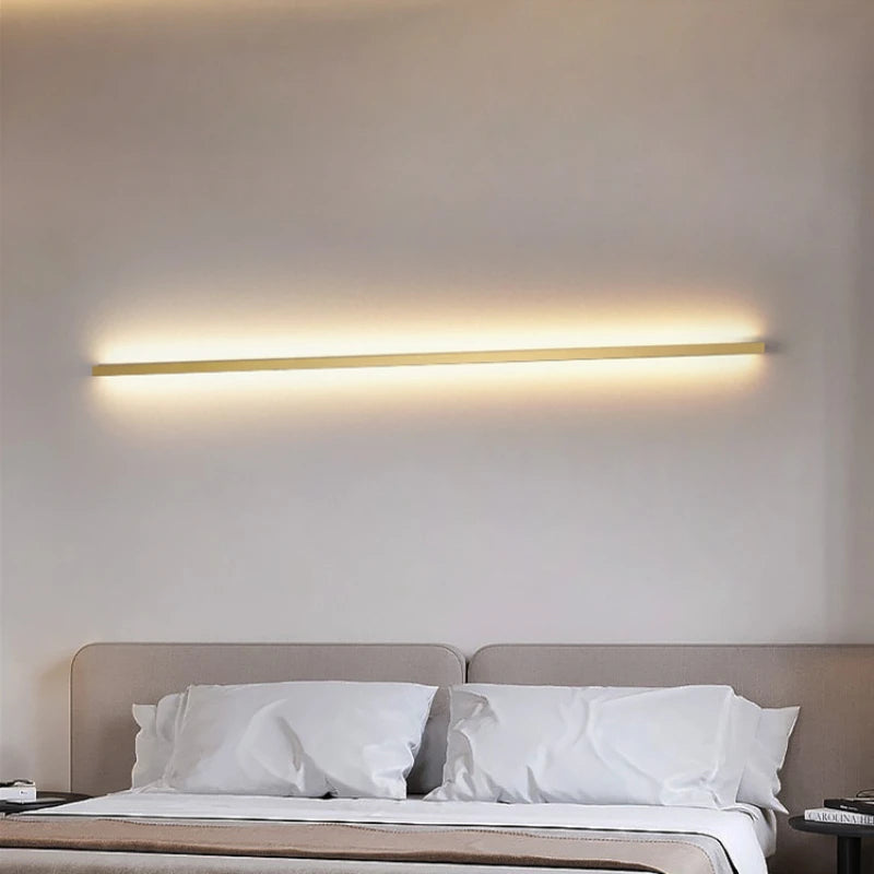 applique murale led moderne avec interrupteur à intensité variable - vue 4 sur 22