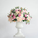 boules de fleurs artificielles en soie pour décoration de mariage et photo