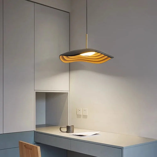 suspension en feuille de lotus pour décorations modernes - vue 3 sur 13