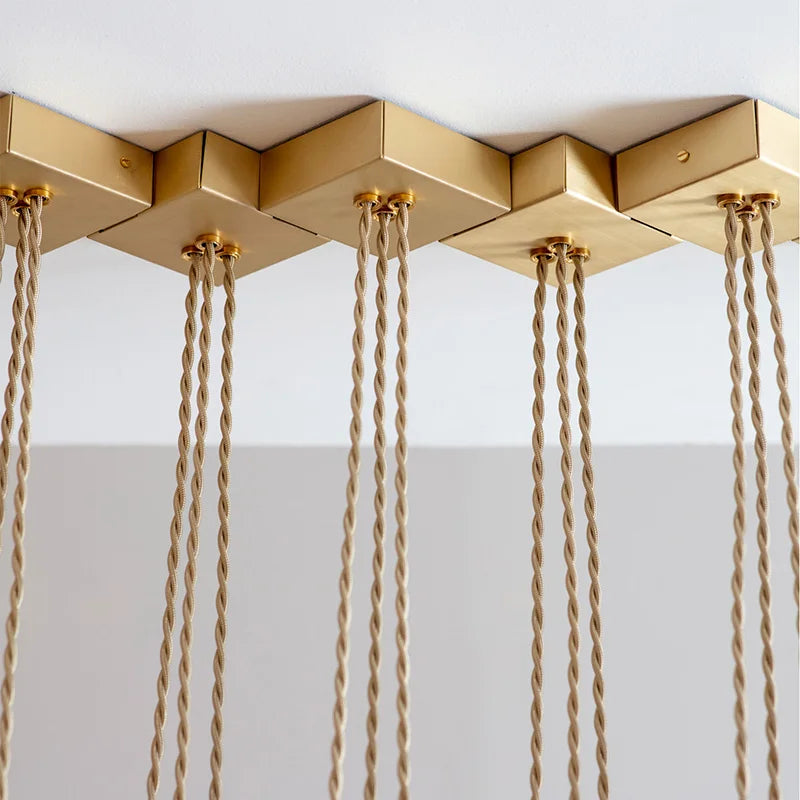 lustre créatif de personnalité design nordique lumière italienne éclairage de luxe - vue 5 sur 6