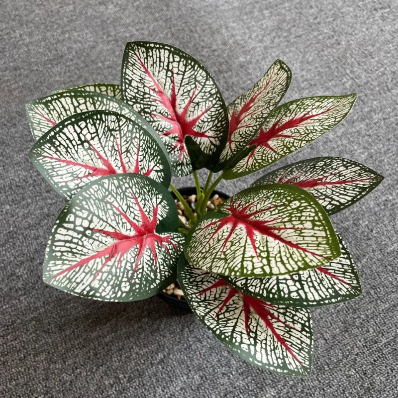 feuilles de phénix artificielles décoration verte en plastique - vue 12 sur 40