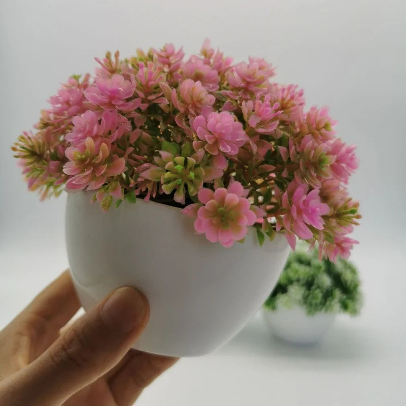 plante artificielle hortensia pour décoration intérieure et extérieure - vue 3 sur 14