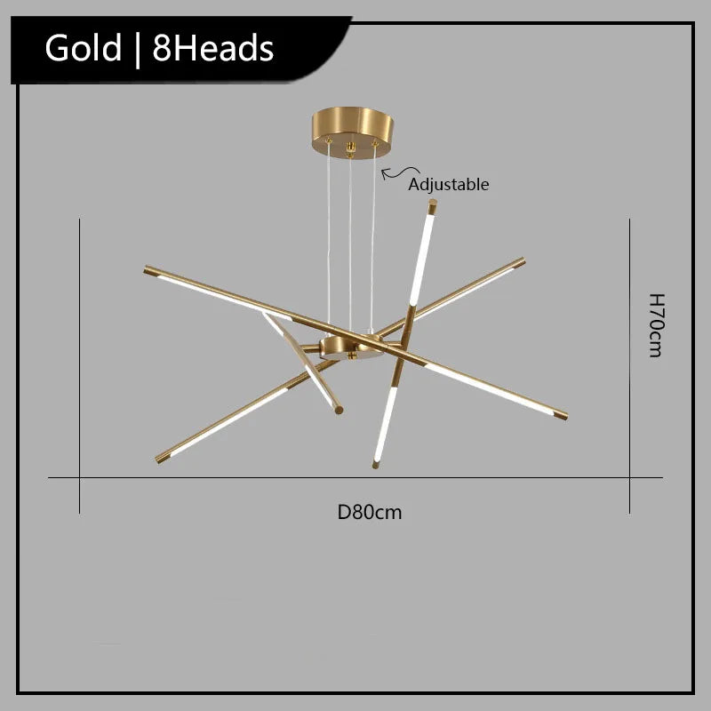lustre suspendu winfordo design créatif led 	 décoratif - vue 12 sur 14