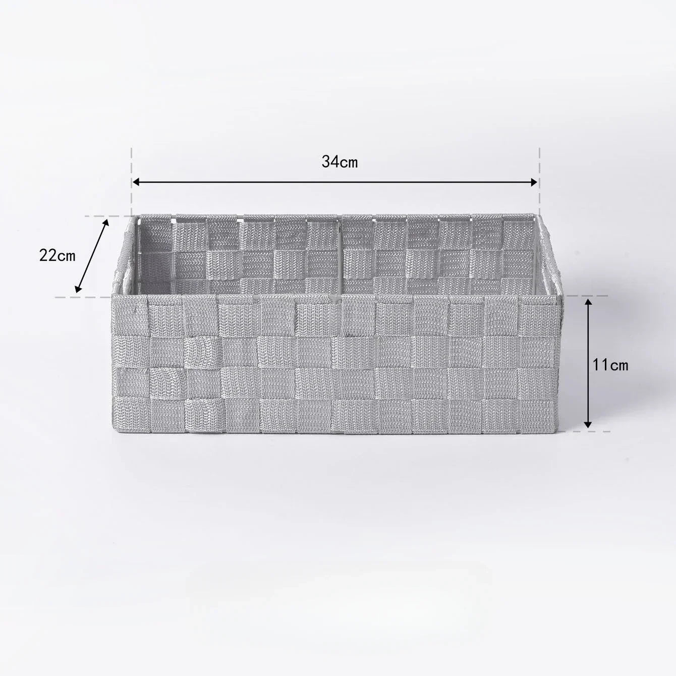 panier de rangement tissé simple et polyvalent pour divers objets - vue 10 sur 9