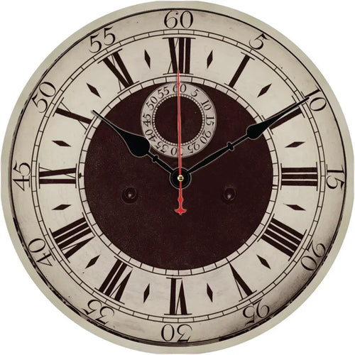 horloge murale rétro silencieuse pour décoration intérieure moderne - vue 11 sur 19