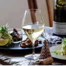 Verre champagne cristal ultra fin style japonais tulipe