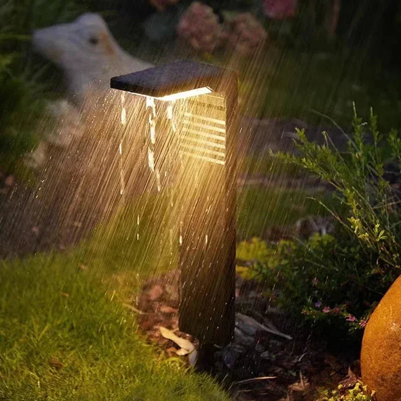 Le jardin solaire allume l'extérieur étanche lumière LED décoration voie paysage borne solaire pelouse lumières pour cour passerelle 2200mAh - vue 3 sur 14