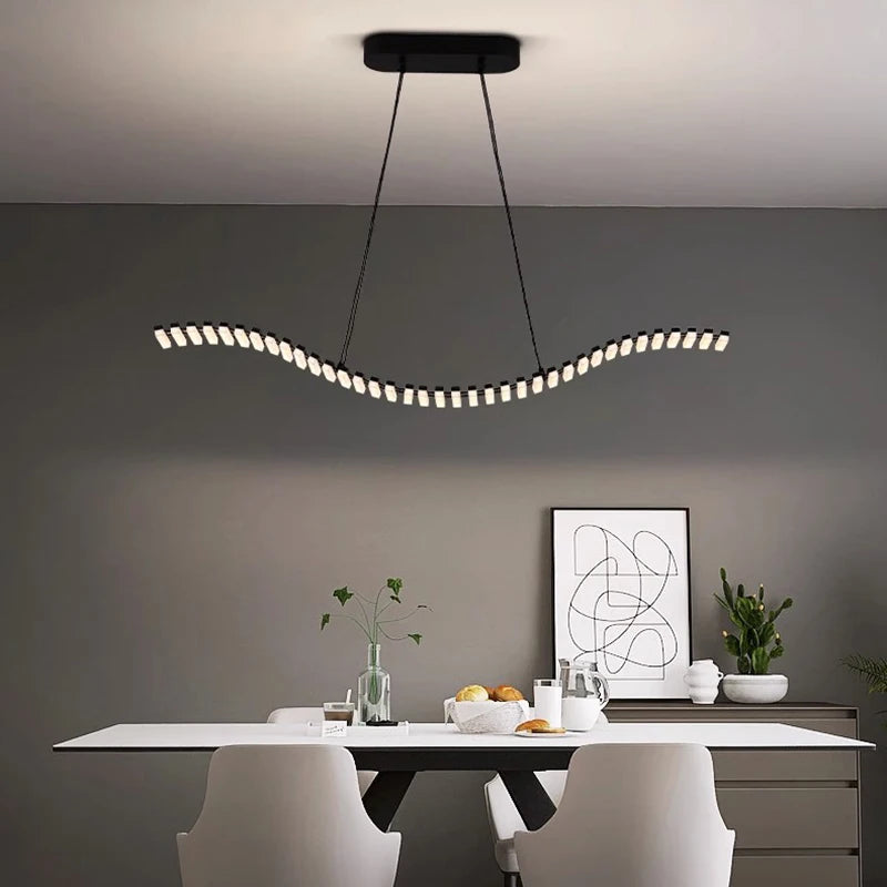 Lustre design moderne idéale pour éclairage décoratif intérieur - vue 5 sur 8