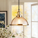 Suspension LED chromée moderne minimaliste