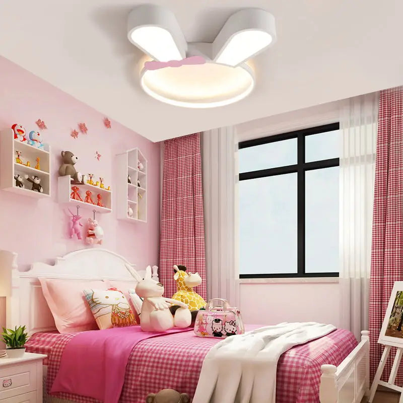 lustre led lapin moderne pour enfants décoration intérieure simple - vue 6 sur 7
