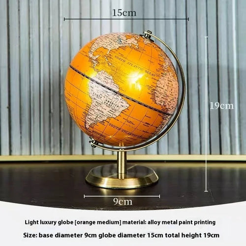 carte du globe rétro décoration éducative pour enfants et bureau - vue 6 sur 9