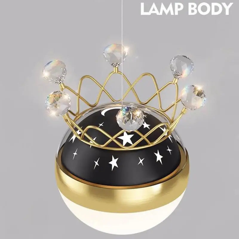 suspension boule led étoilée pour décoration intérieure et extérieure - vue 7 sur 9