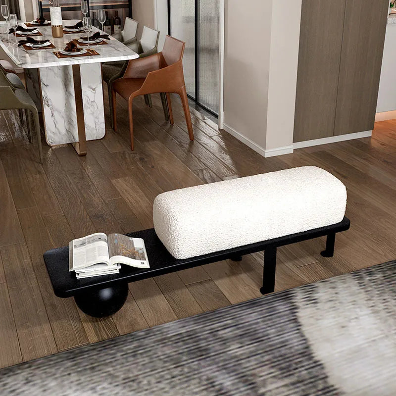 poufs nordiques en flanelle design créatif luxe pour intérieur