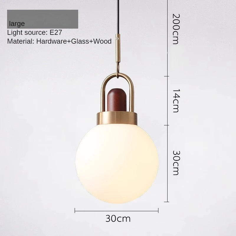 lustre rétro minimaliste pour restaurant bar et décoration