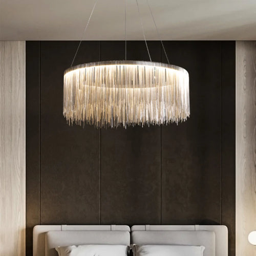 lustre led postmoderne en aluminium style nordique pour espaces créatifs - vue 2 sur 15