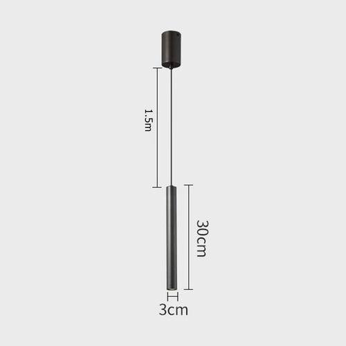 Suspension minimaliste nordique moderne lampes suspendues pour chambre chevet salle à manger lustre décoration éclairage de plafond - vue 10 sur 10