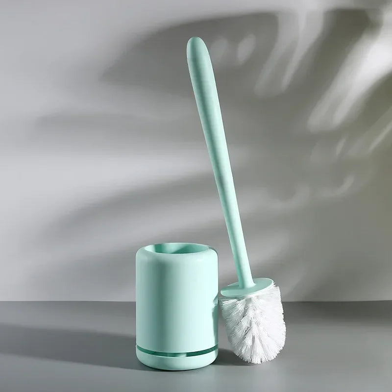 brosse de toilette murale avec support de rangement pratique - vue 8 sur 9