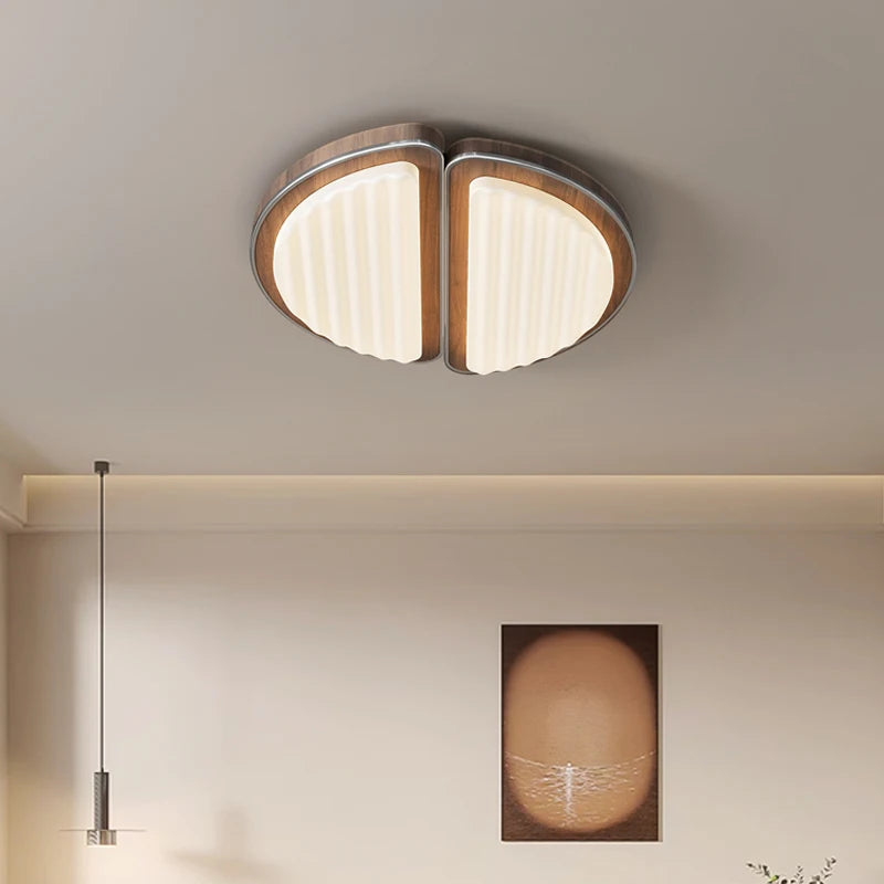 plafonnier led moderne design simple protection yeux et spectre complet - vue 3 sur 12