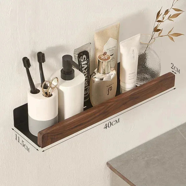 etagère murale de rangement pour salle de bain