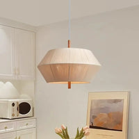 lustre en fil de coton nordique style wabi sabi pour décoration intérieure