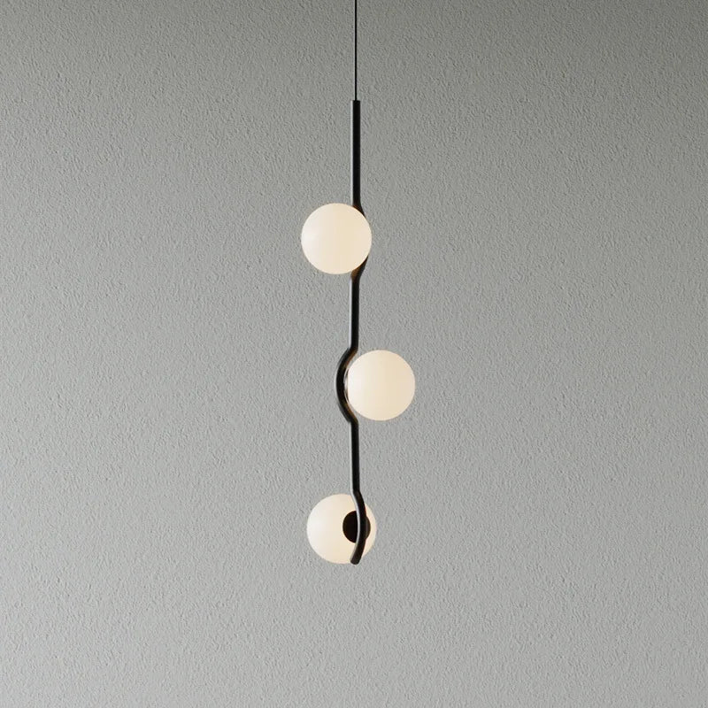 Suspension design LED minimaliste moderne pour salle à manger salon cuisine