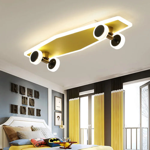 plafonnier scooter boy lampe décorative pour chambre enfant - vue 5 sur 8