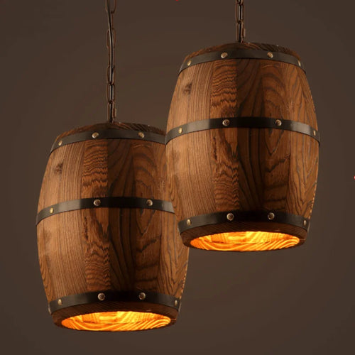 Suspension LED industrielle rétro