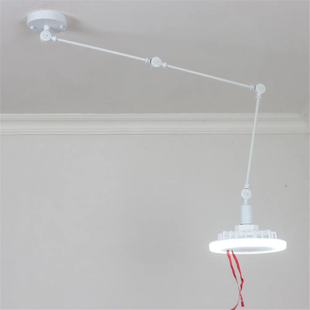 suspension led créative avec télécommande et ventilateur multifonction - vue 5 sur 6