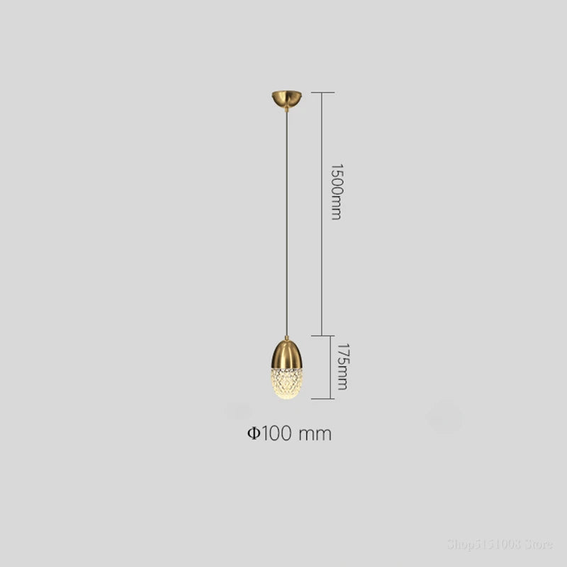 lampe de chevet nordique led moderne pour restaurant et bar