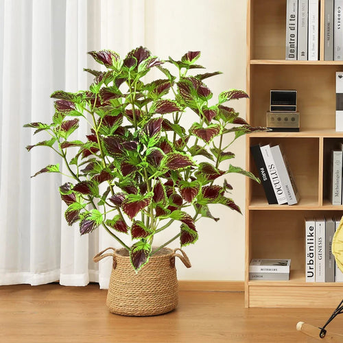 plantes artificielles eucalyptus tropical pour décoration de jardin - vue 2 sur 6
