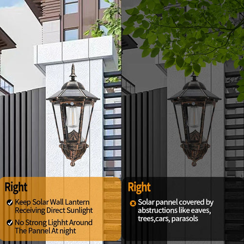 lampe solaire rétro à filament pour jardin et extérieur - vue 4 sur 10