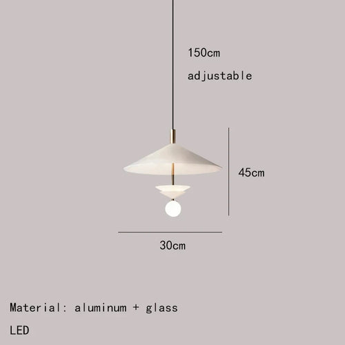 lustre en métal 	 style 3000k avec fil réglable - vue 15 sur 14
