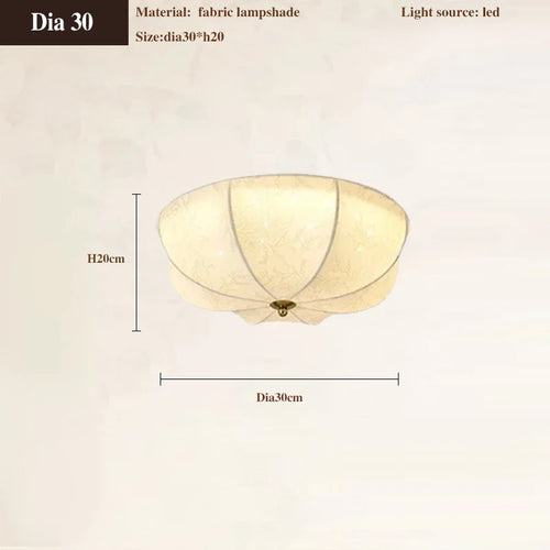 plafonnier romantique à led pour ambiance chaleureuse et apaisante - vue 9 sur 8