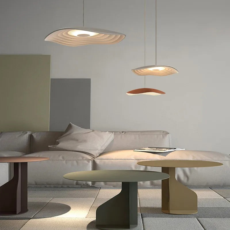 suspension en feuille de lotus pour décorations modernes - vue 5 sur 13