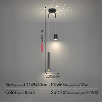 Suspension de chevet au design moderne
